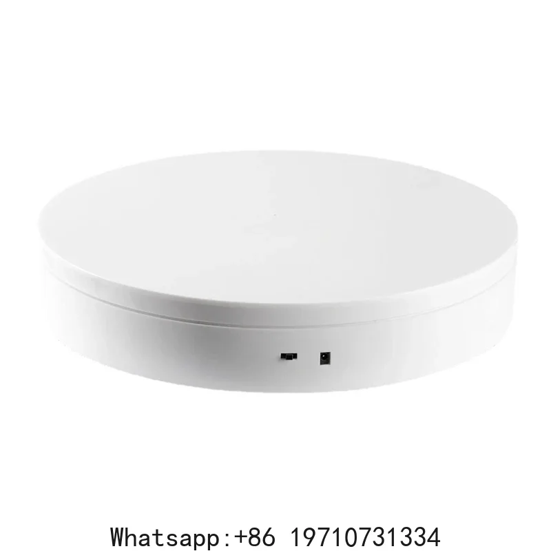 3 in 1 Electric Turntable 360° Rotating Display Photography Turntable USB Charging Jewelry Shoes Display Stand Shooting Props