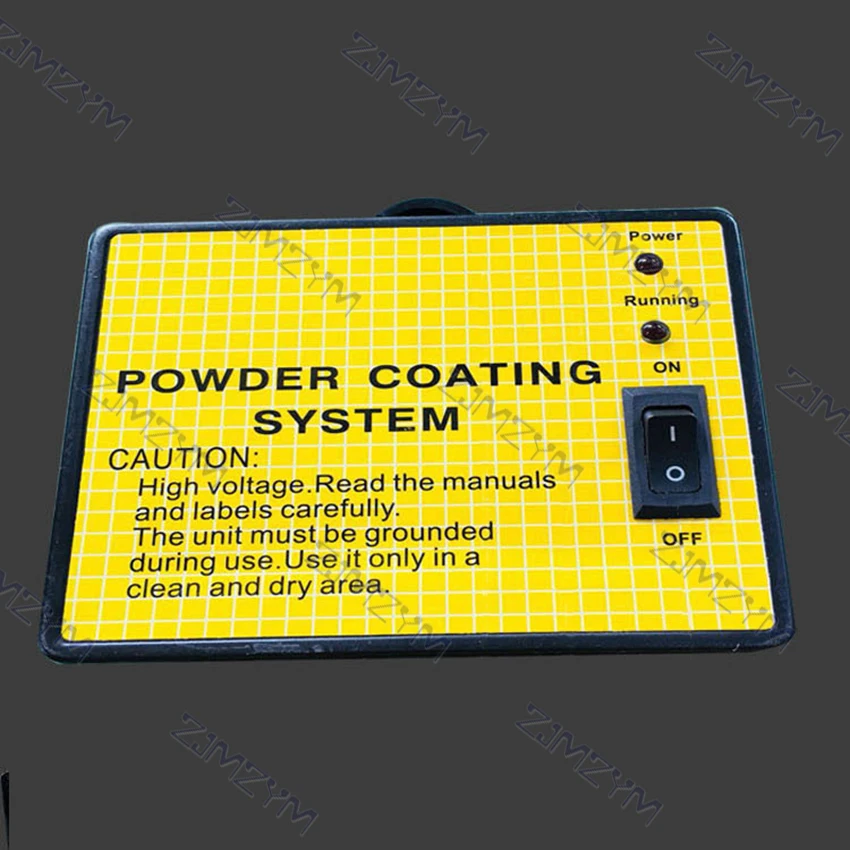 PC02 3.3W Plastic Powder Coating System Paint Metal Workpiece Spray Machine Portable Electrostatic Spray Gun 0.03A 220V/110V