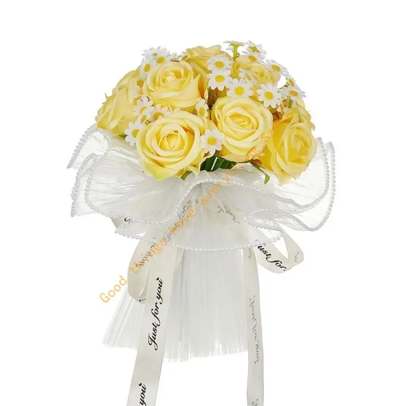 

Wedding Bouquets Bridal Bouquets Wedding Party Flower Decorations for Ceremony, Anniversary, Valentines, Photography 55KF