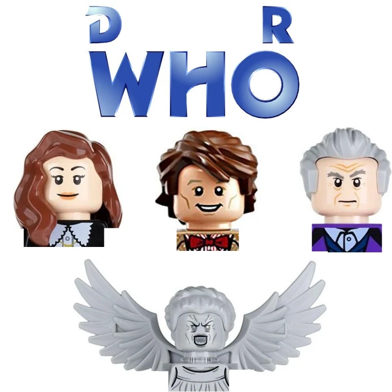 Dr Who Weeping Angels Blocks Figure