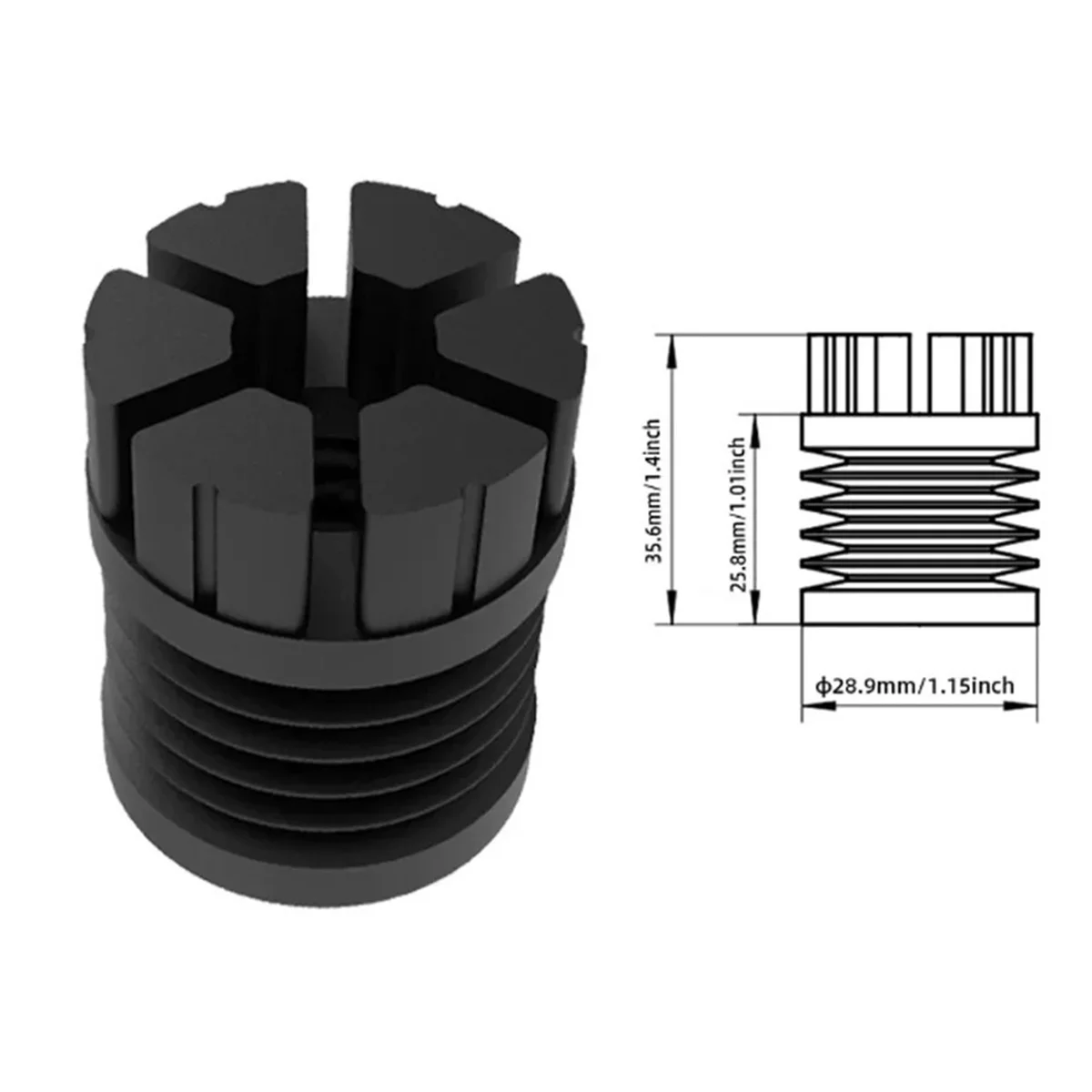 X1C P1S P1P 용 FZFZ 업그레이드 된 방진 피트 실리콘 발 3D 프린터 용 미끄럼 방지 실리콘 충격, A