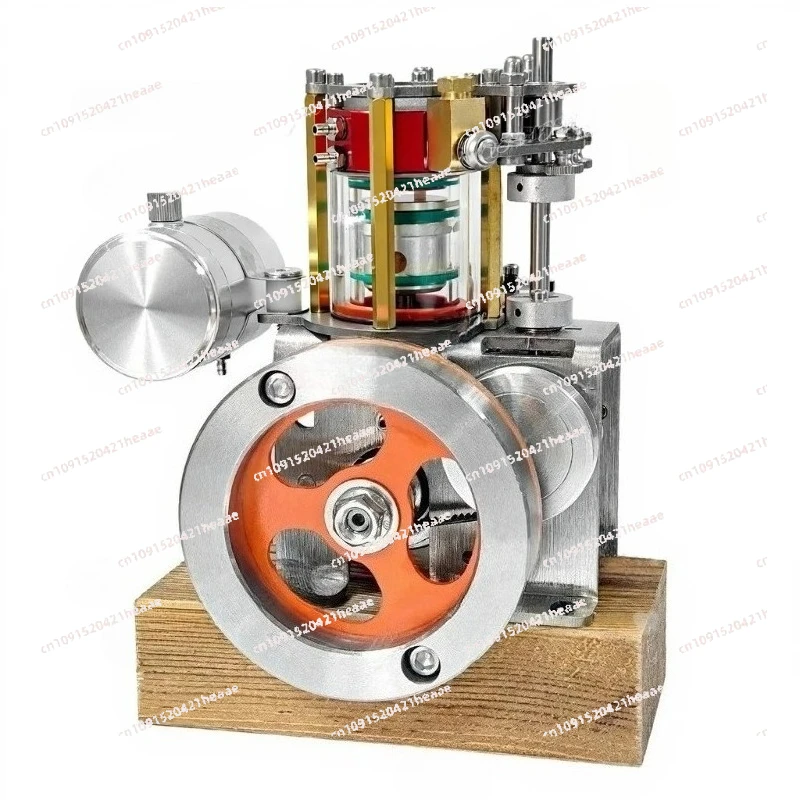 Suitable for  Water Cooled Engine Model Metal Single Cylinder Four Stroke Internal Combustion Engine  Toys Physics Experiment