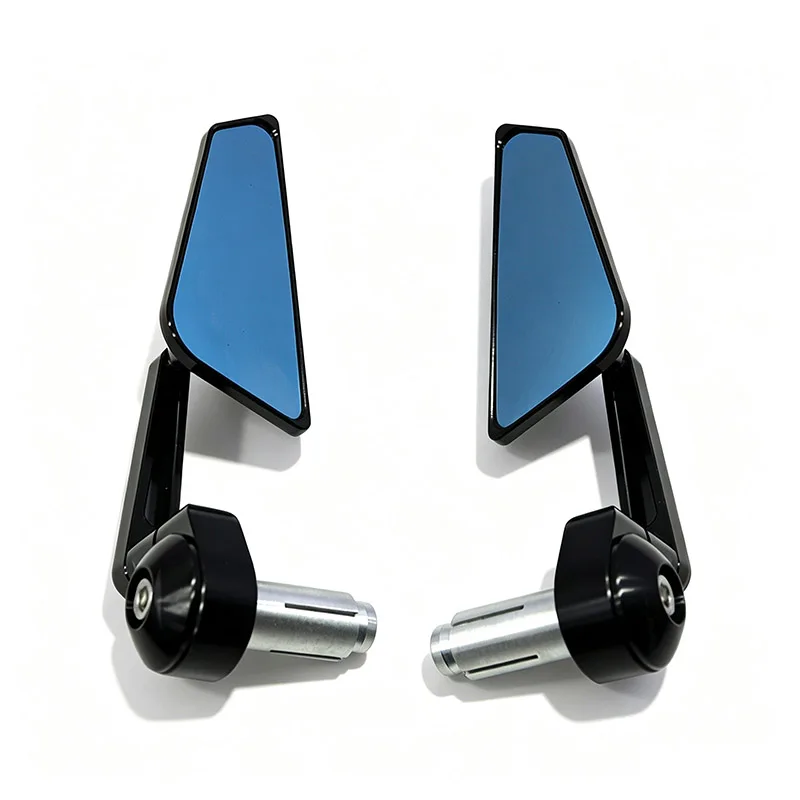 For Electric Motorcycle Universal Handle Reflective Rearview Mirror Aluminum Alloy Reversing Mirror 6MM Universal Rearview