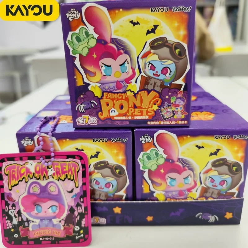 

Kayou My Little Pony Click, мини-кукла серии, парк животных, праздничный подарок, модная коллекционная слепая коробка, игрушка для детей, кулон