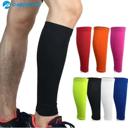 1 pz sport Calf Compression Sleeves Shin Splint Support Guard protezione per le gambe calzino per la corsa ciclismo basket scaldamuscoli