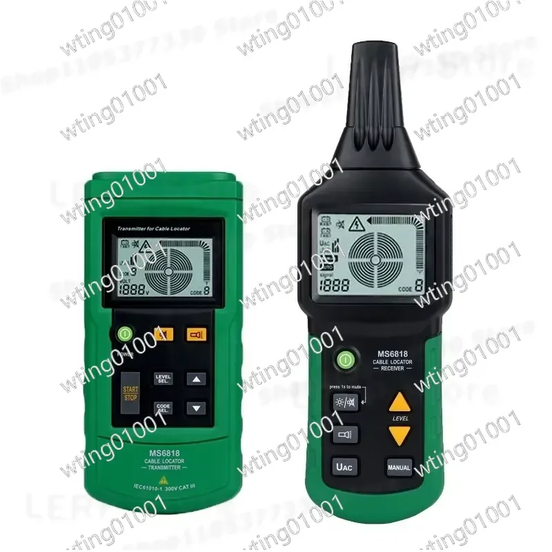 for MS6818 Wire Tracker Locator Pinpoint Breakpoint Fault in Hidden Underground Cables Network LAN Telephone Line Tester Tool