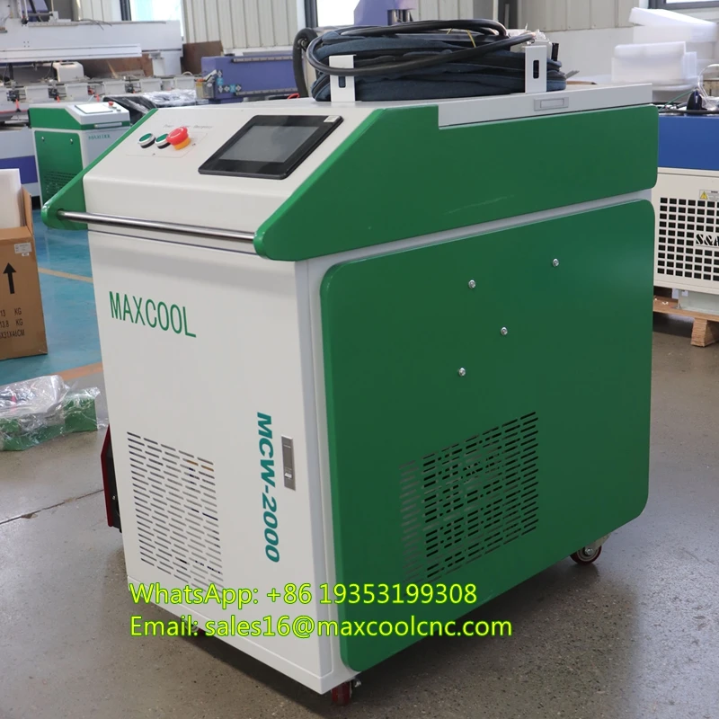 2kw 4 in 1 Fiber Laser Welding Cleaning Cutting Soldering Machine Au3tech Handheld Laser Welder for All Metal Rust Removal Clean