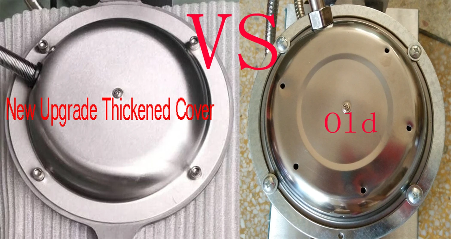 ETL & CE المعتمدة الكهربائية 110 فولت البيض الهراء صانع غير عصا التجارية فقاعة آلة الهراء هونغ كونغ البيض نفث الحديد