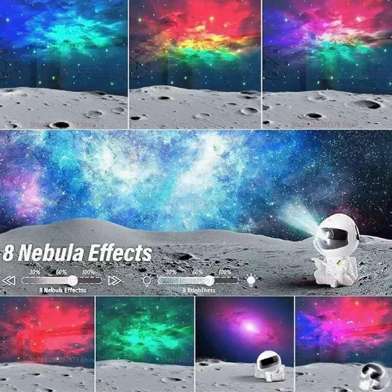 2025 العارض مصباح سديم ضوء الليل غالاكسي السماء المرصعة بالنجوم لغرفة النوم أطفال الأطفال هدية أسترو ديكور ديكور غرفة نوم أضواء ليلية