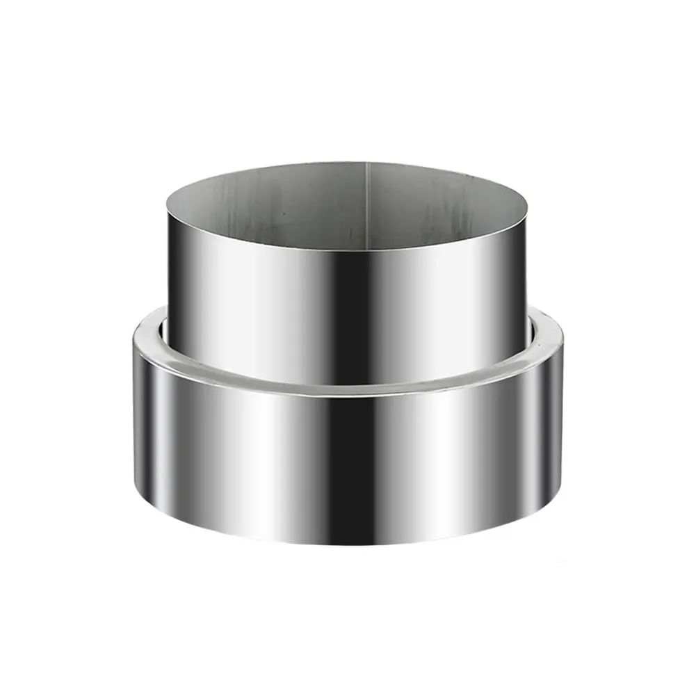 120mm to 100mm Reducing Flue Pipe for Stove with Bend Design Stainless Steel Adapter for Efficient Smoke  120mm