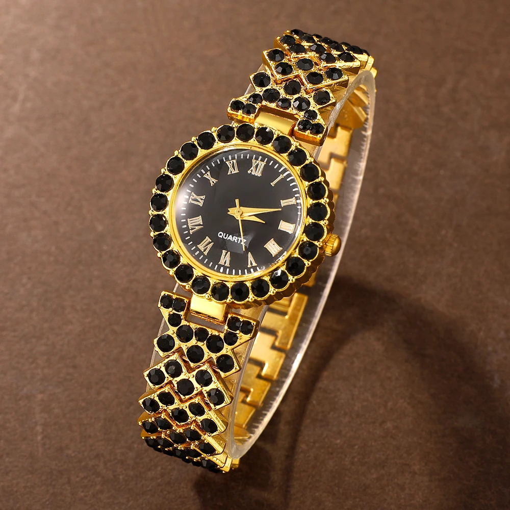 Новый стиль женских элегантных и атмосферных кварцевых часов, модный комплект небольших аксессуаров, повседневная одежда, вечеринка, день святого Валентина, пар