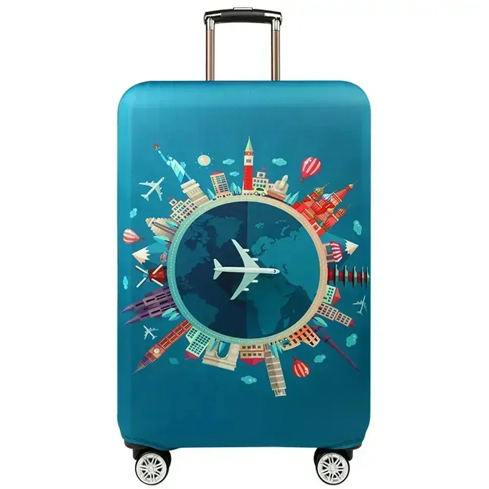 

Cyber Style Luggage Cover Suitcase Cover Stretch Luggage Protector Baggage Dust Case Covers Suitable18-32Inch Suitcase Case