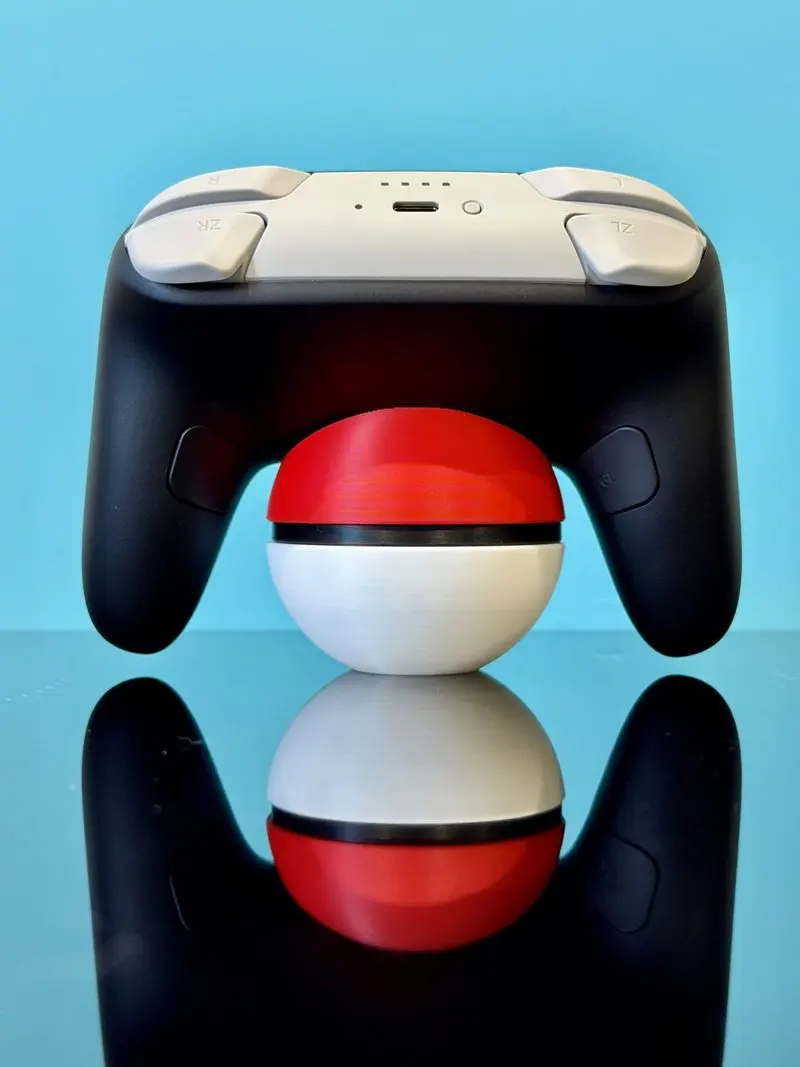 

Подставка для контроллеров Pokmeon Poke Ball для PS5/Xbox/Switch Pro, универсальный держатель для геймпадов, подставка для джойстиков, подставка для игровых контроллеров.