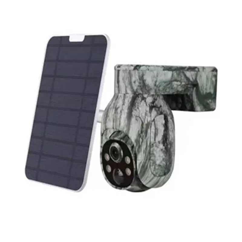 

4G WIFI 1080p Outdoor Wildlife Animal Tracking Devices Camouflage Shoot Hunting Network Camera With Solar Battery