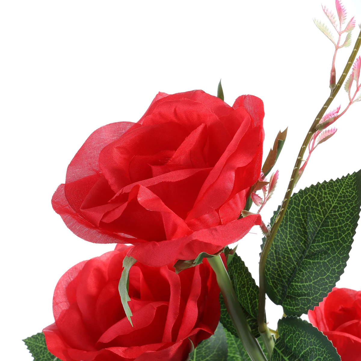

Solar Power Lights for Outdoors Rose Flower Lawn Lamp Flowers Yard Red Led Garden Decorations