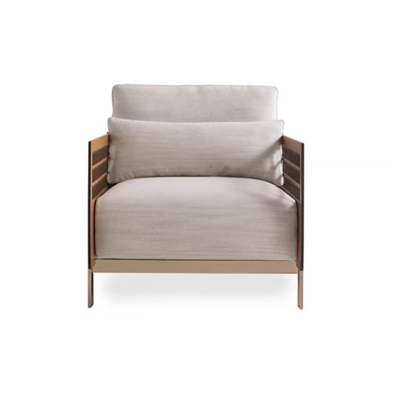 

Легкий роскошный диван-кресло, современное простое тканевое кресло для отдыха, высококачественное кожаное кресло-седло для гостиной