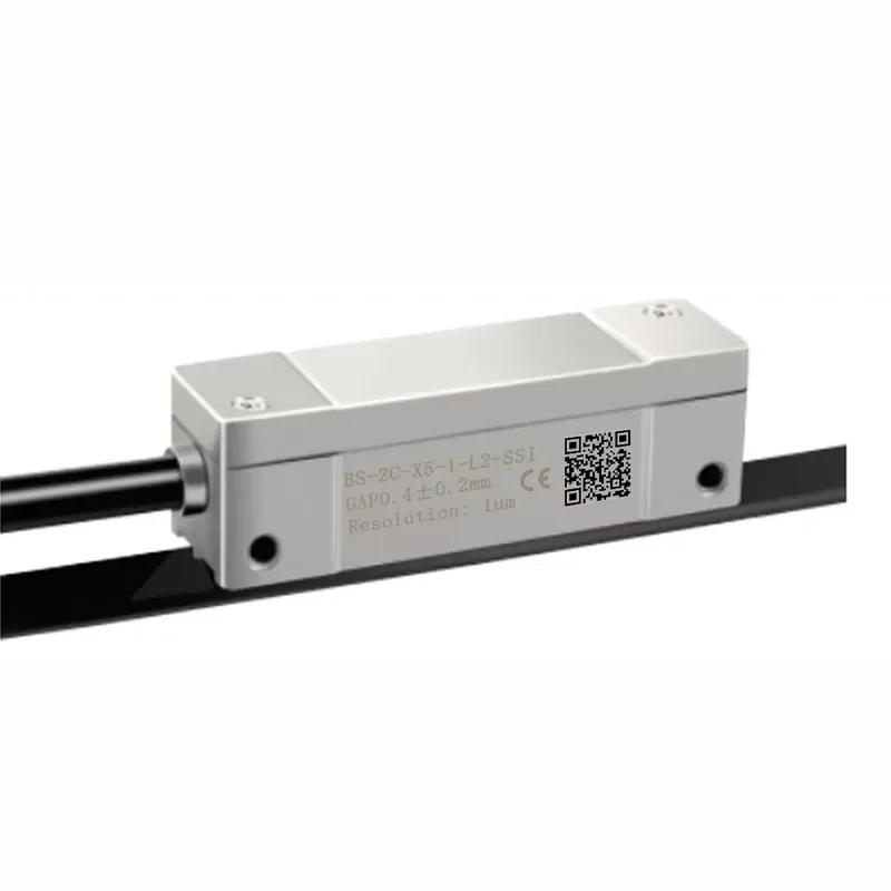 Absolute Value Magnetic Grid Ruler Linear Scale Displacement Sensor CNC Electronic Ruler Resolution 1 Micron BISS C/SSI