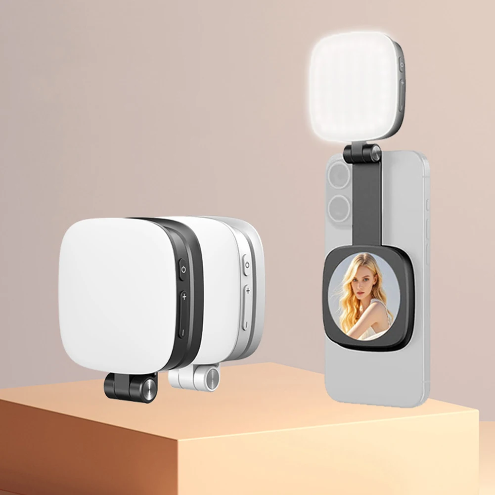 Magnetic Phone Selfie Light Mobile Phone Fill Light Rechargeable Pocket Light Portable Selfie Light for Makeup Photography