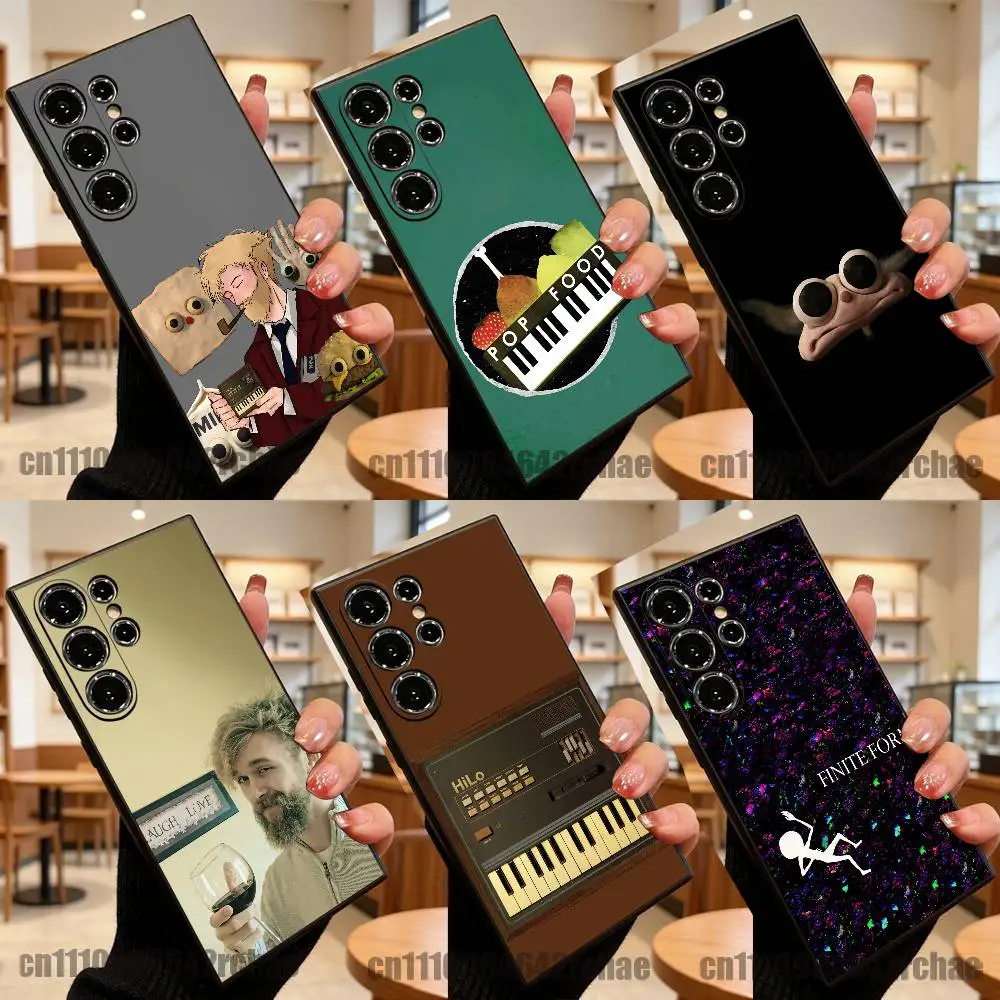 For J-Jack S-Stauber Pop Food HiLo Viator Finite Form Phone Case Samsung S26,S24,S22,S25,S23,S30,S21,Ultra,Plus,Fe,Lite Cover