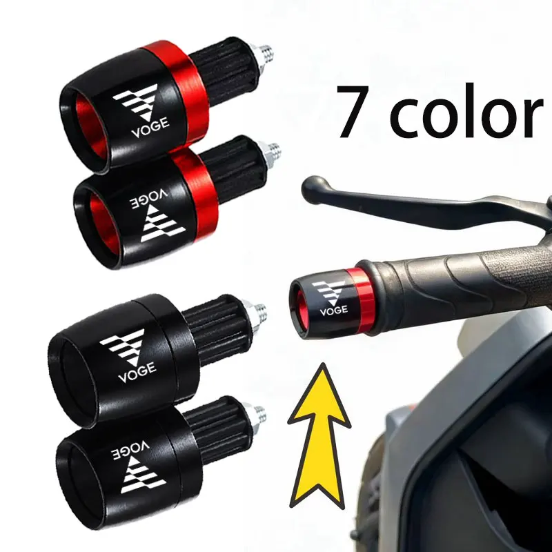 

7/8" Motorcycle For Voge DS900X DSX900 500 DSX 300 RR Ac Rally Ds525x Universal Handlebar Grips Handle Bar Cap Ends Plug Slider