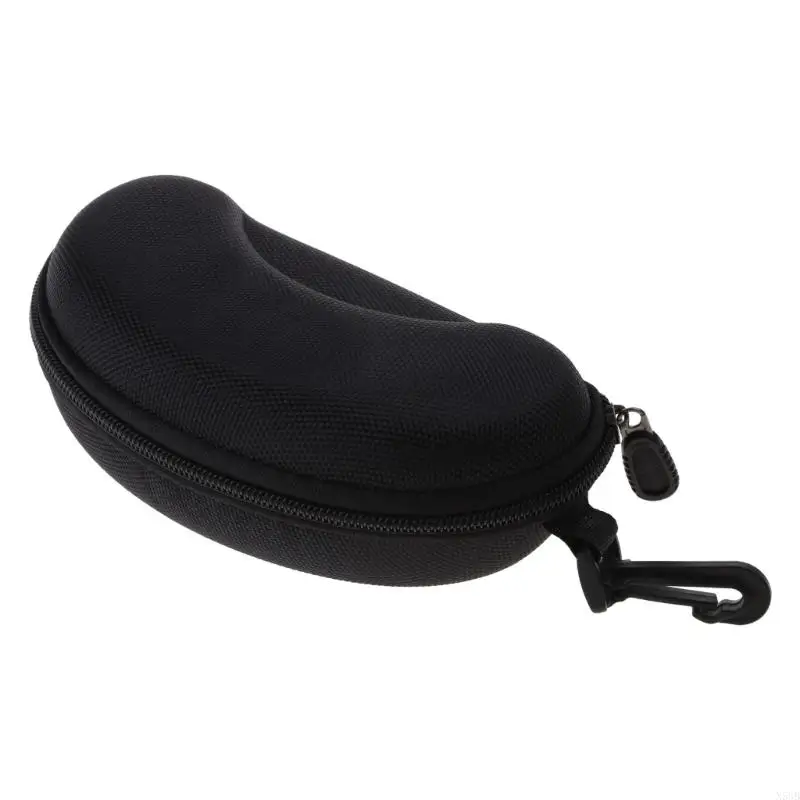 N58B Cycling Glasses Carry Box Travel Pack Protector Sports Glasses Box Sunglasses Case Portatives Zipper Hard-Shell Case