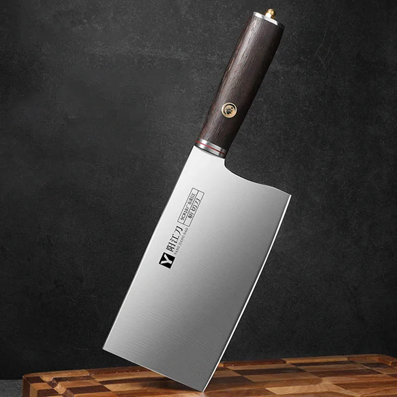 PLYS chopping dual-use slicing meat chopping bone knife, 9Cr18 kitchen knife household sharp kitchen knives