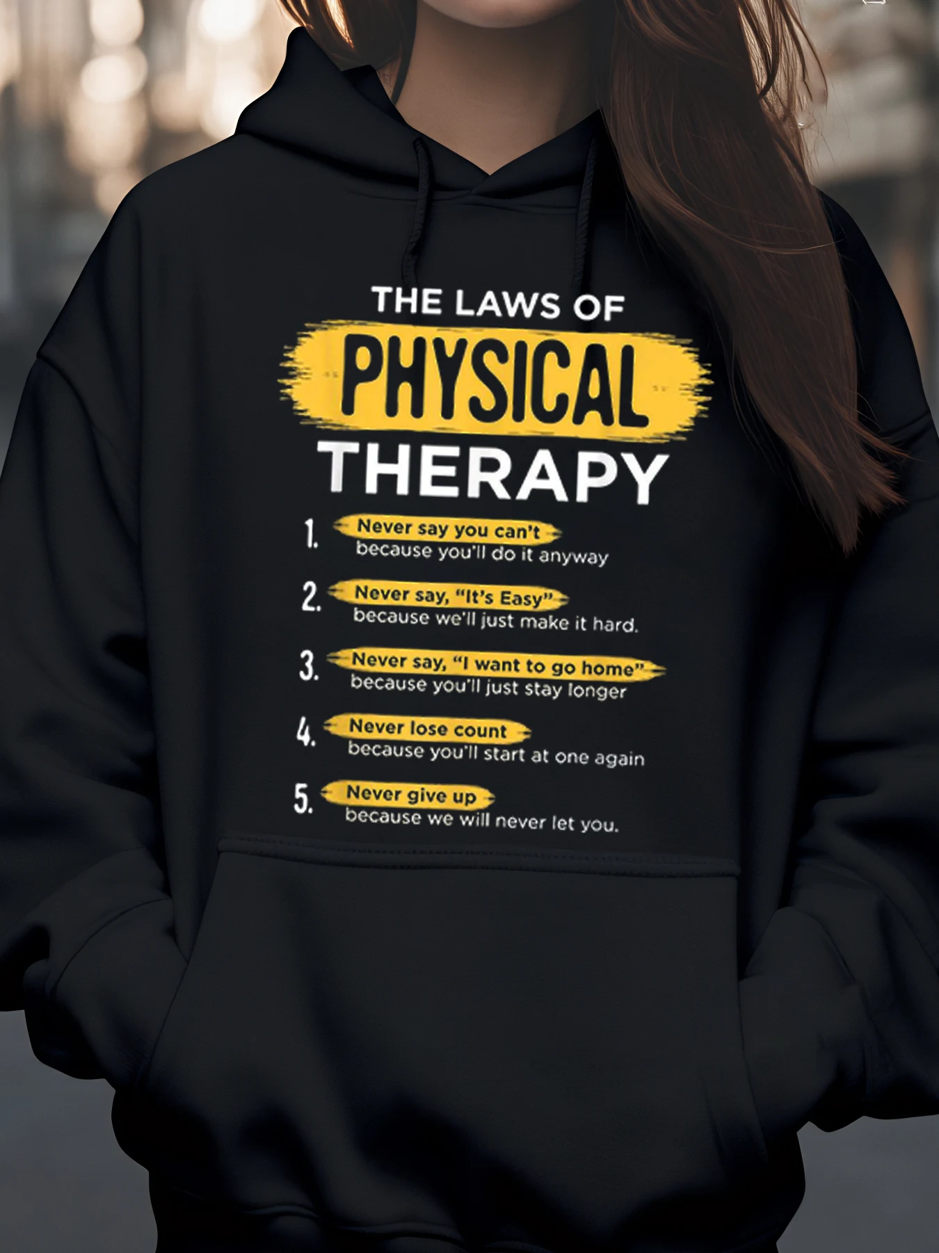 

Толстовка с принтом для физиотерапии и восстановления для физиотерапевтов и пациентов, подарочная одежда для тренировок