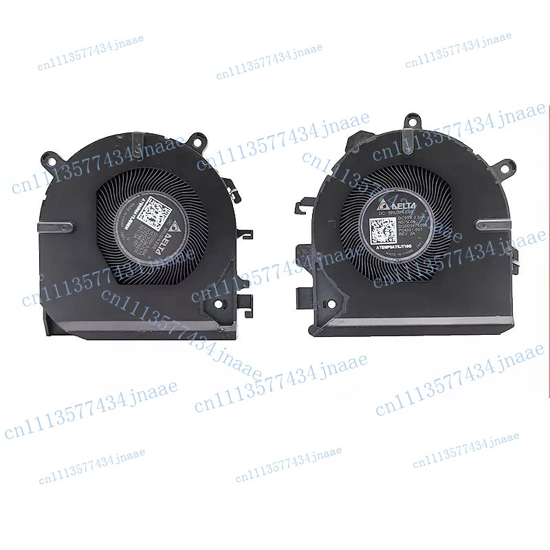 

Новый вентилятор для ноутбука HP ZBook Power 16 G11, процессорный/графический вентилятор, DC5V, N72799-001, P04001-001