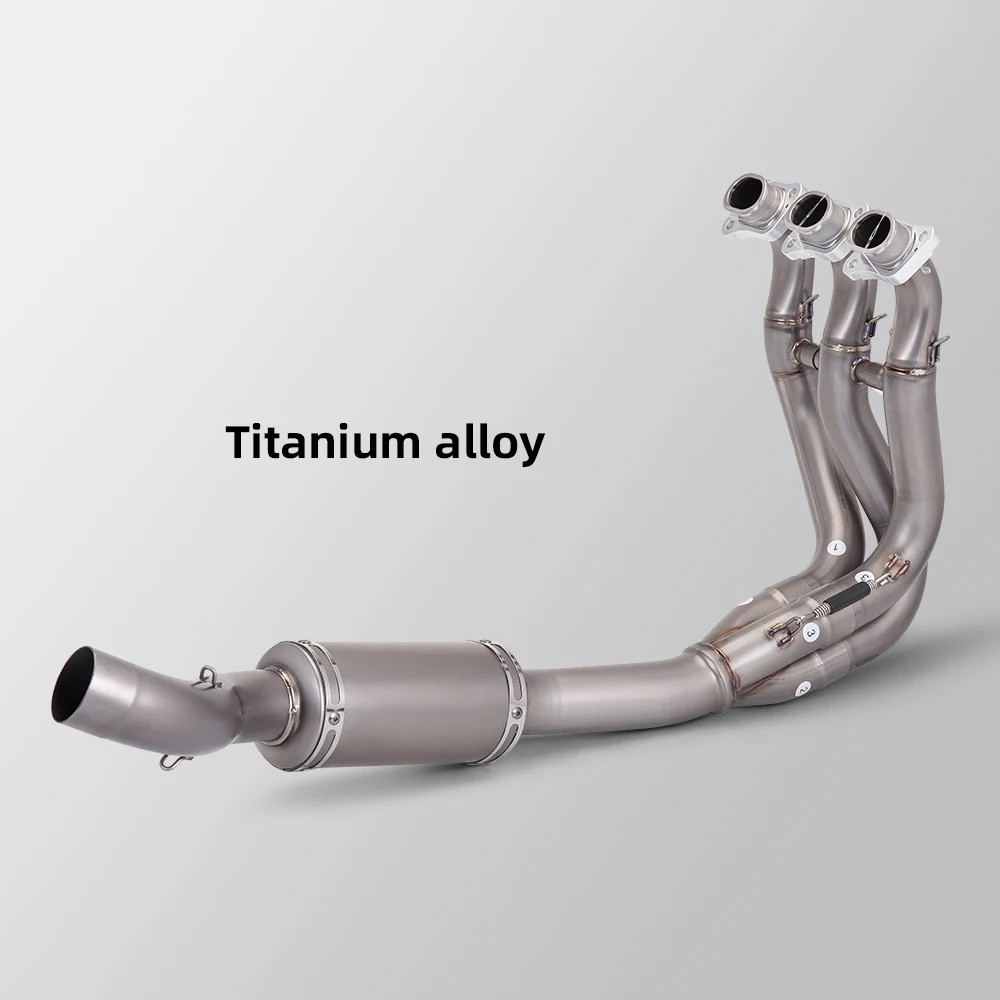 

For Triumph Trident Tiger 660 Tiger 660 Sport Motorcycle muffler Titanium alloy Full System Exhaust 2021 2022 2023