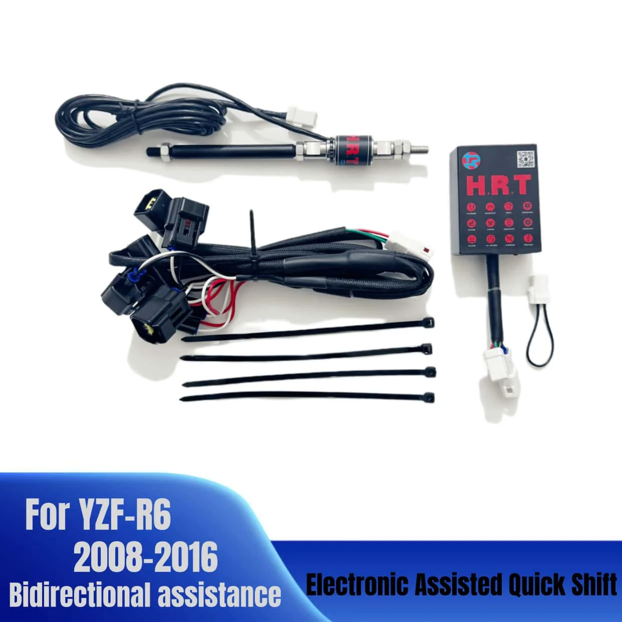 

Для мотоцикла YAMAHA YZF-R6 R6 2008-2016: Электронный двунаправленный быстрый переключатель передач (Quickshifter) с функцией помощи при переключении скоростей.