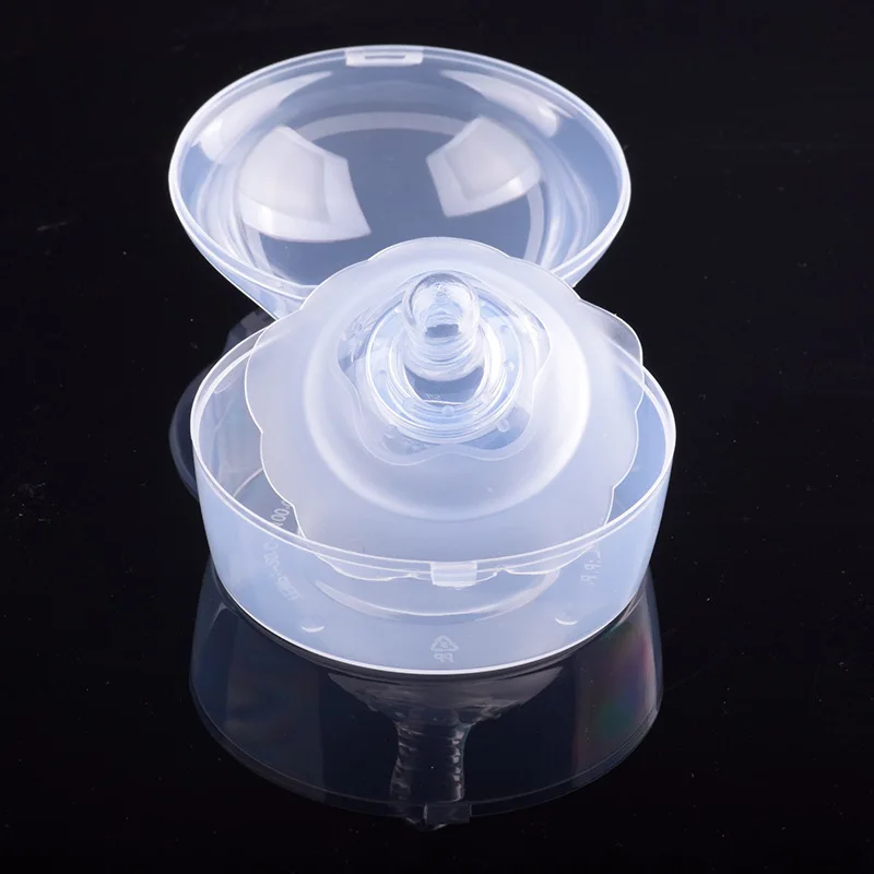 1PCS of Ultra-Thin Butterfly Silicone Nipple Shields -With a box Breastfeeding Support, Protective Nipple Covers for New Mothers