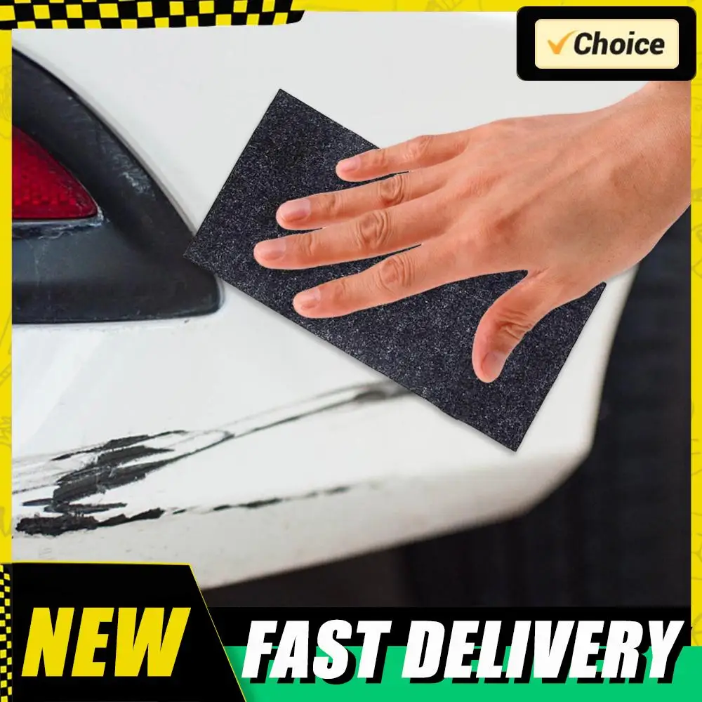 3/6/9PCS Car Scratch Repair Cloth Nano Sparkle Magic Cloth Remover For Paint Scratches Water Stains Cleaning Maintenance Tools