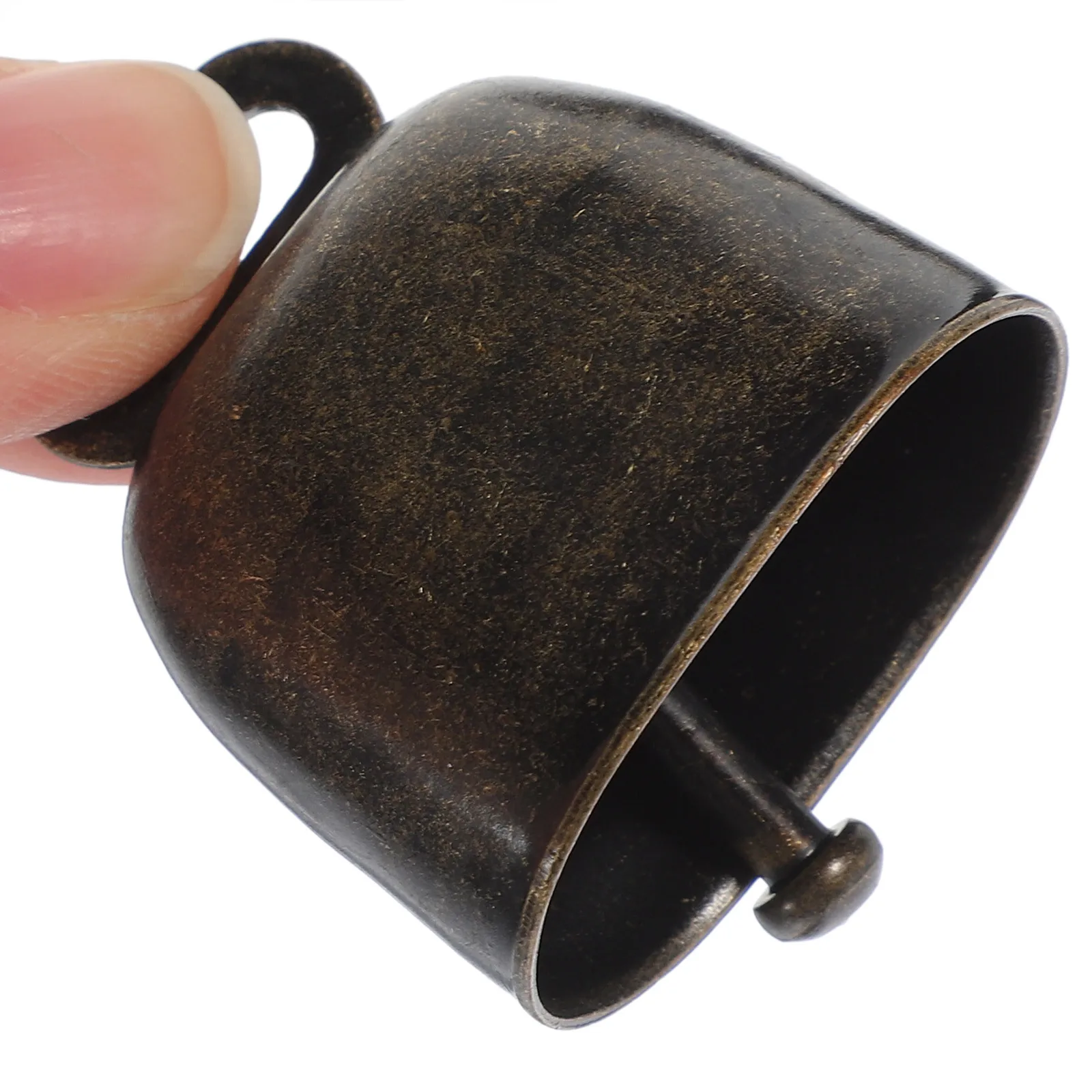 4pcs Pet Bells Vintage Iron Anti-Lost Bell For Cow Horse Sheep Grazing Supplies Farming Accessories Hanging Decor