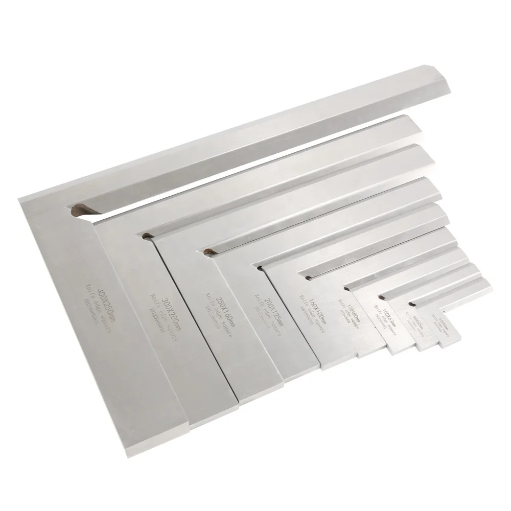 90 Degree Precision Knife Edge square Blade Angle square Try square Measuring Tool Right Angle Ruler