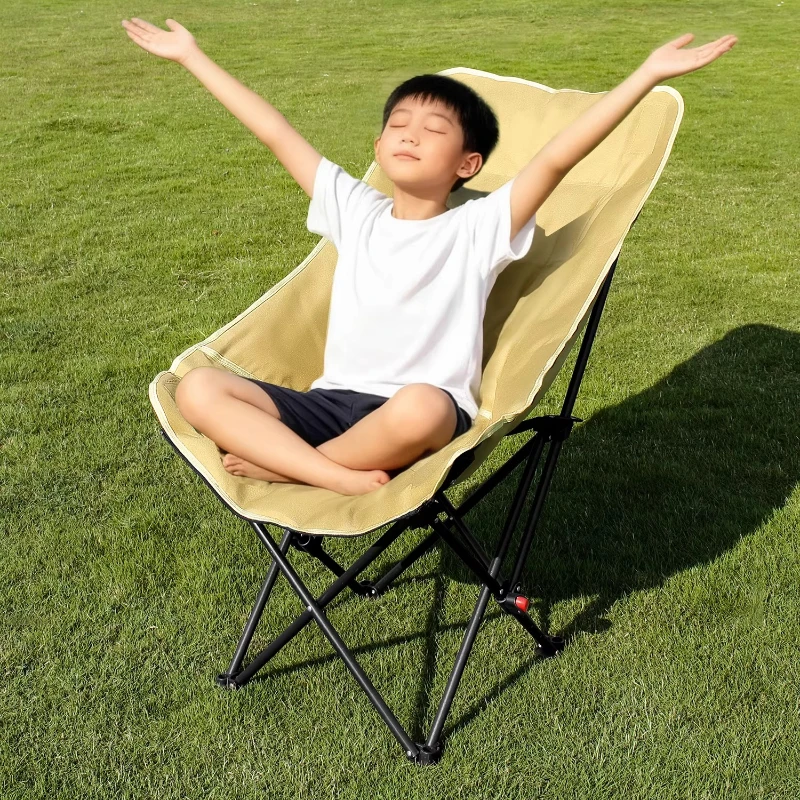 Krzesło kempingowe rozkładane  – Outdoor Camping High Chair recenzja i cena
