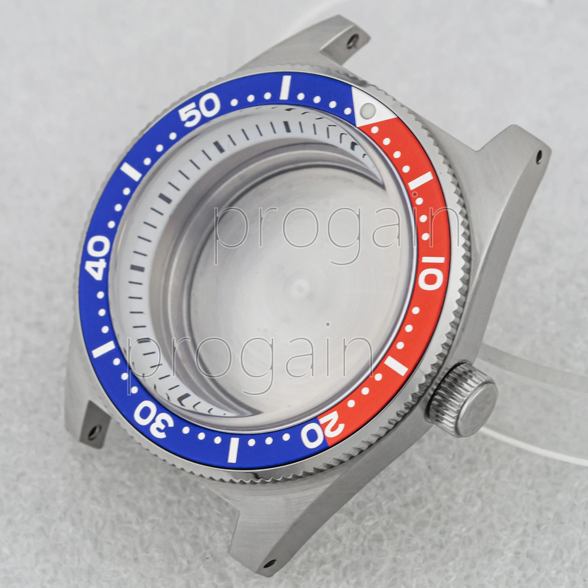 62MAS 300M Diving Watch Case Bubble Sapphire Crystal Glass Stainless Steel 40mm Case Parts Fit 4R36 NH34 NH35 NH36 Movement