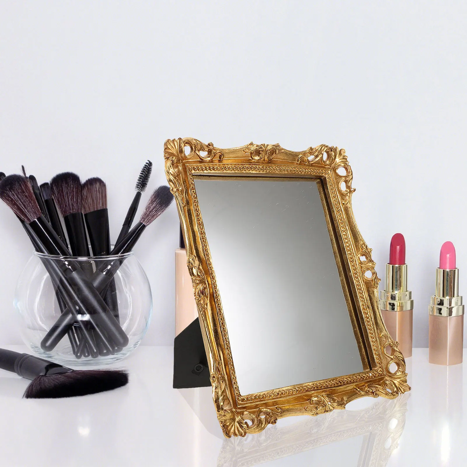 

Makeup Decor Hanging Vanity Hanging Hairdressing Vanity Indoor Bathroom Mirror Entryway Mirror Decorative Home Art Piece
