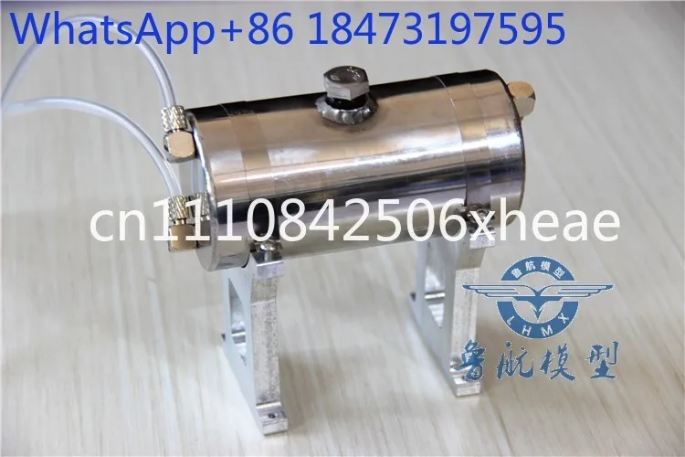 Stainless steel oil dynamic model fuel tank metal small fuel color oil pot methanol engine round water tank ship model matching