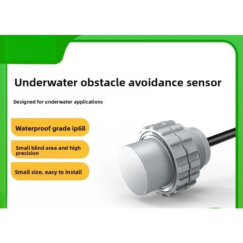 Ultrasonic Underwater Ranging Sensor, Swimming Pool Underwater Robot Obstacle Avoidance Distance Measurement