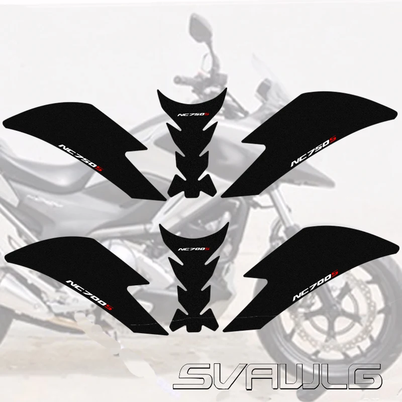 Protector Anti Slip Tank Pad Sticker Gas Knee Grip Traction Side 3M Decal For  NC700S NC700 S 2010-2013