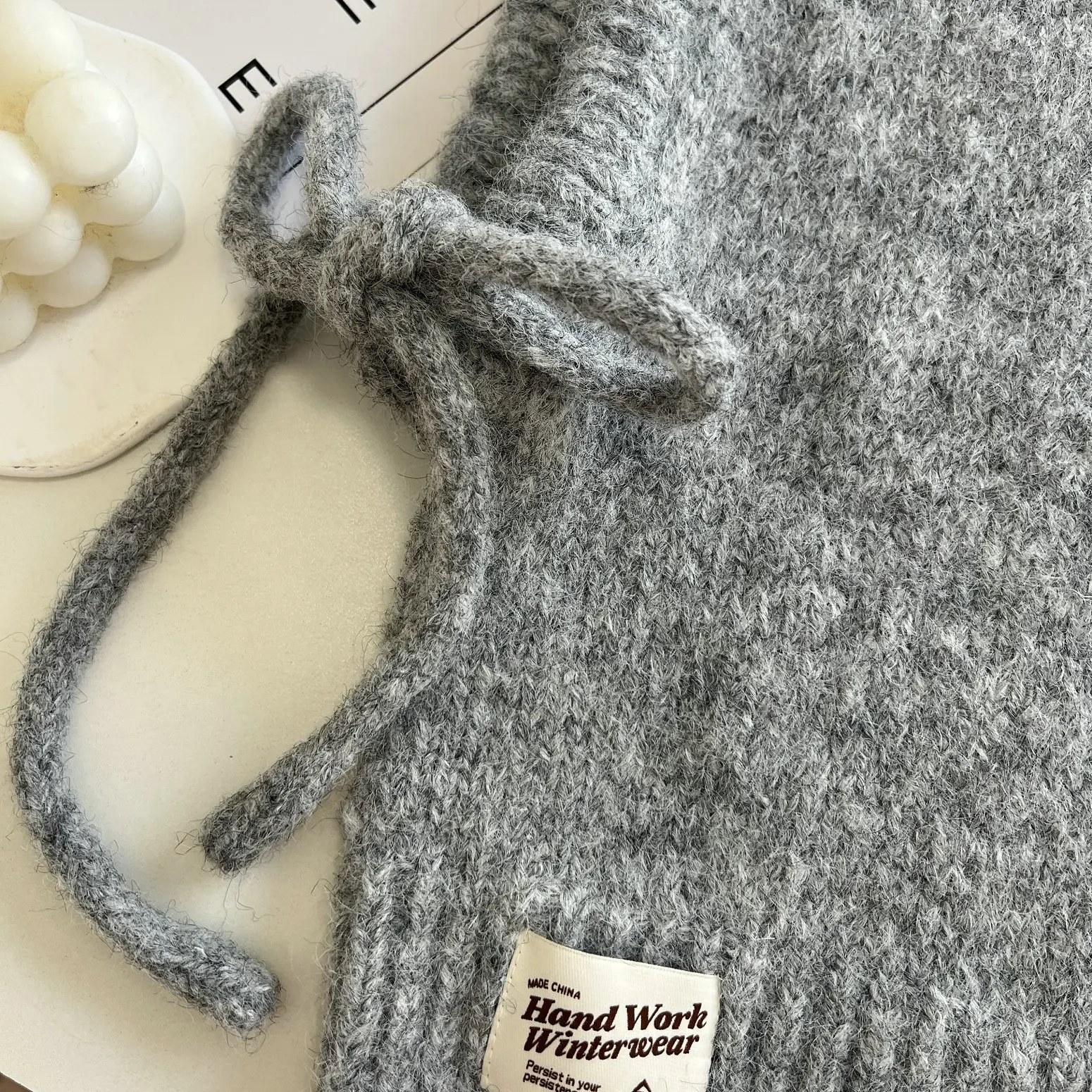 Gestrickte Mützen, Mütze für Männer und Frauen, Winter, warm, Unisex, mit Kapuze, Halsband, Schal, Mütze, Skimütze, kalte Hüte, Sturmhaube, Mützen, Motorhaube – Detail 14