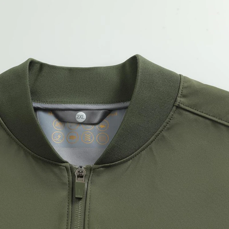 Giubbotto bomber personalizzabile 3 in 1 da uomo Giacca da baseball vintage convertibile con gilet con cappuccio Logo personalizzato Abbigliamento da squadra