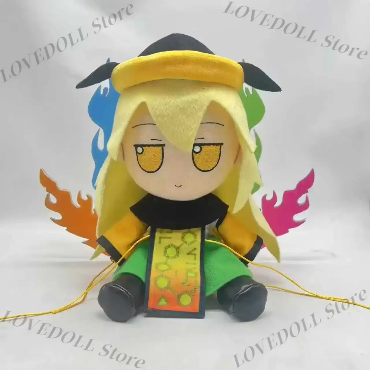 

Anime Touhou Project Matara Okina Fumo Series Cotton Figure Doll Plush Stuffed Toy Puppet Cosplay Kawaii Mascot Xmas Gifts 20CM