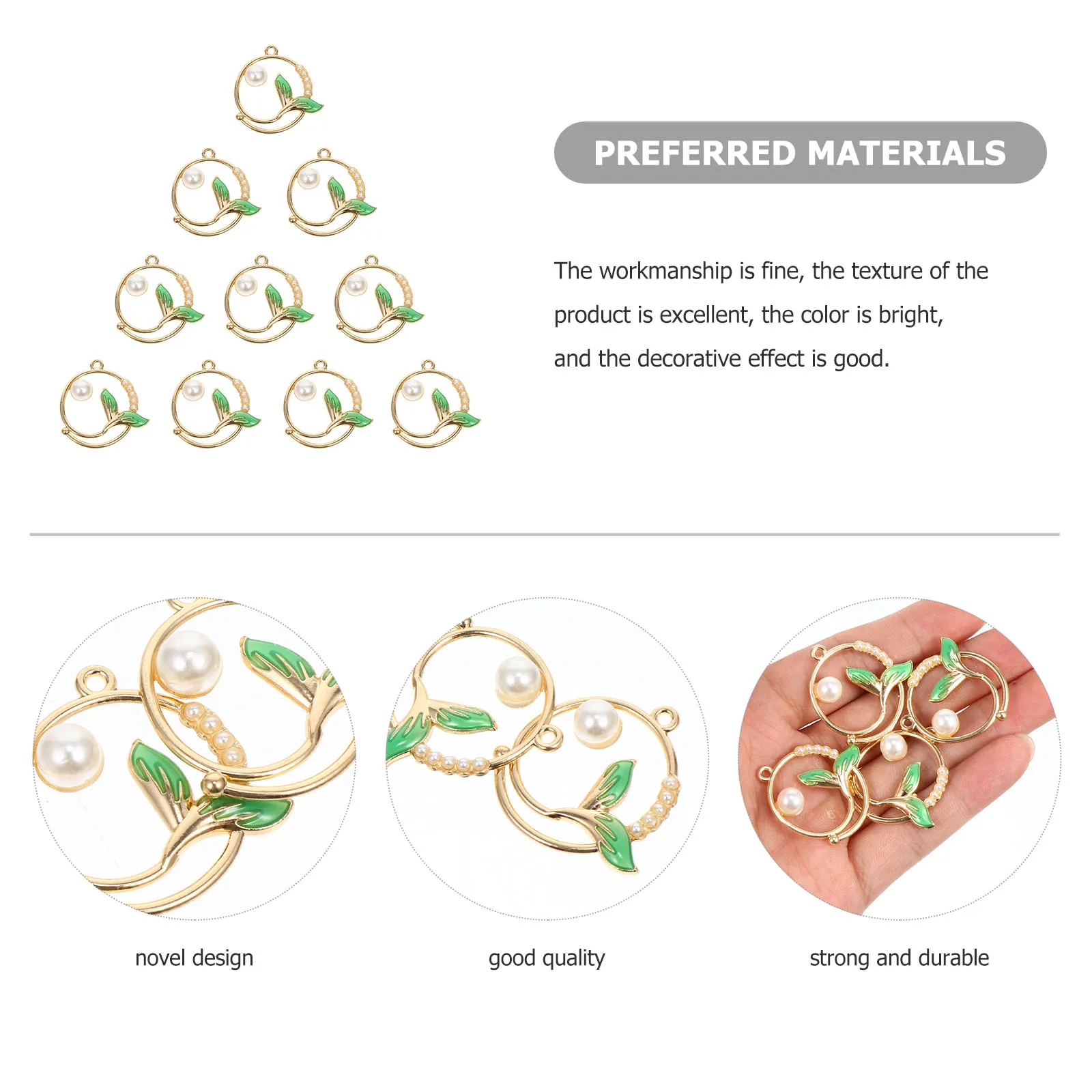 

10pcs Mermaid Pendant Charm Diy Jewelry Making Alloy Accessory Decorative Necklace Bracelet Component Metal Lover Charm