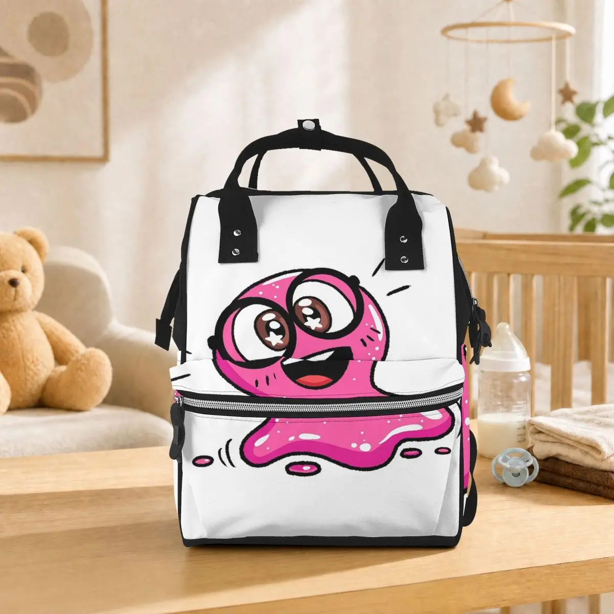 Super Slick Slime Sam Student Backpack School Bag Hiking Travel Daypack for Men Women Bookbag Shoulder Bags