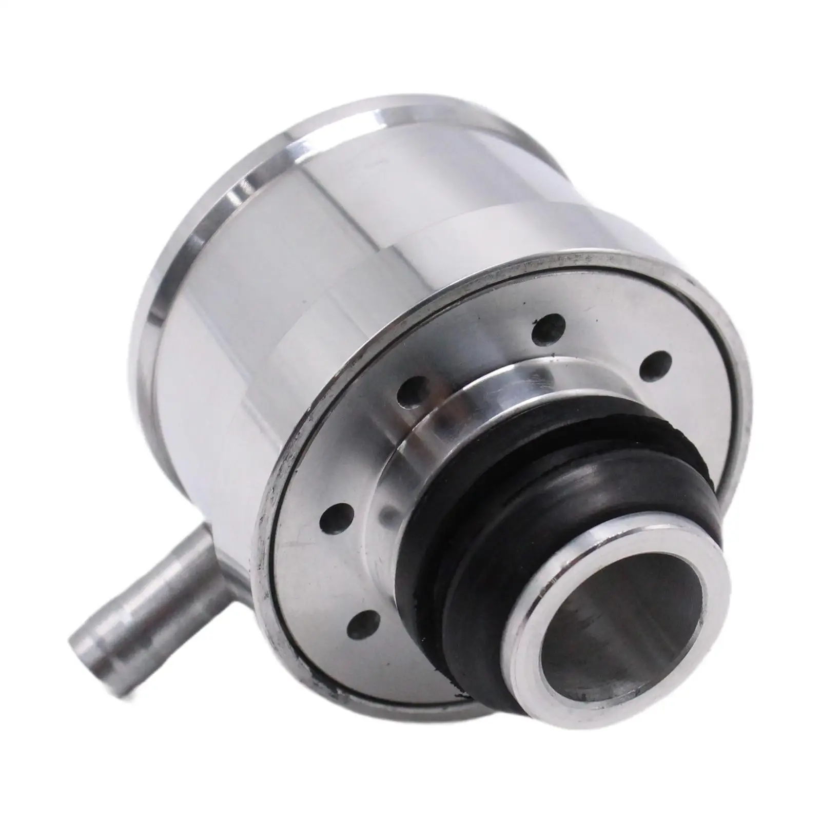 

Complete Valve Cover PCV Breather Combo Polished Aluminum Alloy with Grommets Universal Engine Part for Cylinder Cover