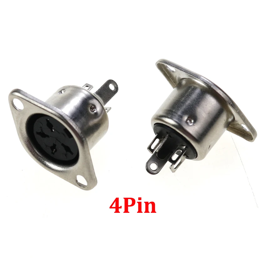2pcs Computer Keyboard Socket 3P 4P 5P 6P 7P 8P DIN S Terminal Connector Female Jack Mount Adapter Solder MIDI Cable Connector