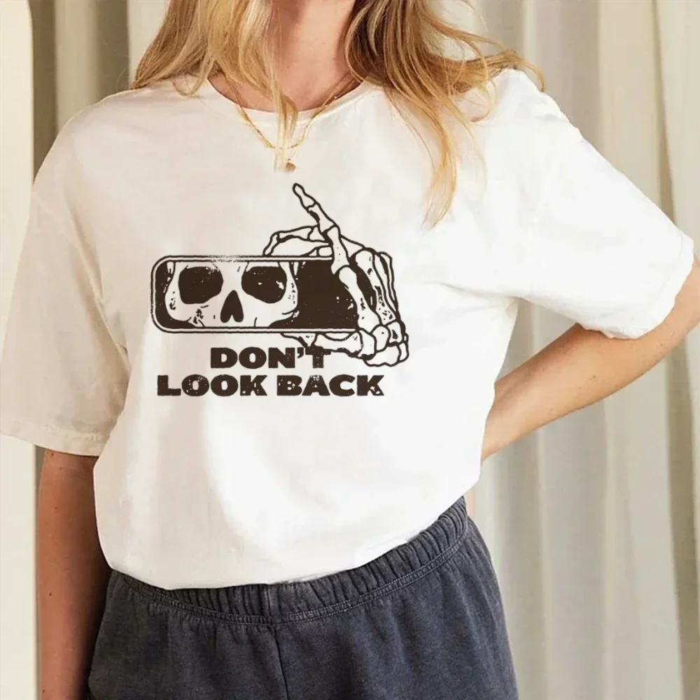 Fashion Cartoon Trendy T-Shirt Women's T-Shirt Clothing Short Sleeve Pattern Women's Casual Simple Printed Retro Fun Letter T-Sh