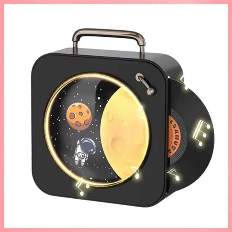 

N91R-Винтажный Bluetooth-плеер Стереозвук Стереозвуковые эффекты Радио Виниловая пластинка Маленький стерео домашний CD-плеер