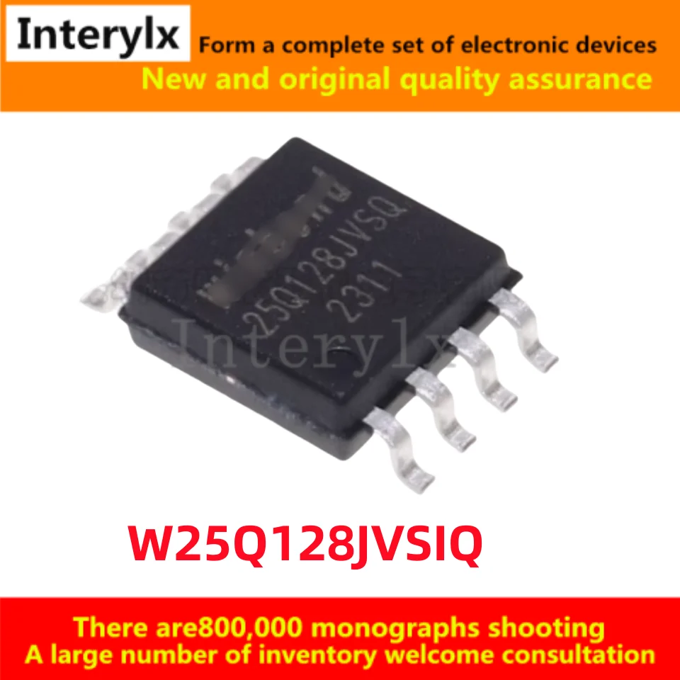 5-20Pcs/Lot Original genuine patch W25Q128JVSIQ W25Q128JVSSIQ W25Q128 25Q128JVISQ SOIC-8 128Mbit FLASH memory chip